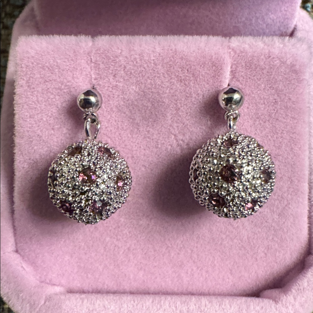 3078 Swarovski Crystal Elements Post Earrings - image 1